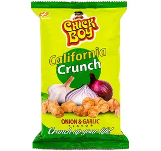 Chick Boy California Crunch Onion Garlic 100 G
