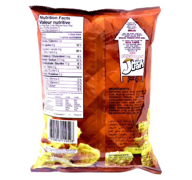 Jack N Jill Chicharron Ni Mang Juan Special Vinegar With Chilli 90 G