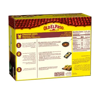 Old El Paso Stand N Stuff Taco Kit Garlic Paprika Mild 312 G