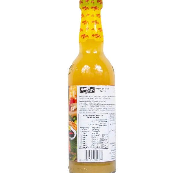 Mama Sitas Bacolod Inasal Lemongrass Ginger Spice Marinade 350 Ml