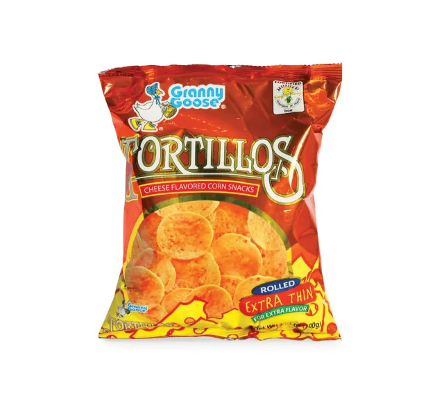 Granny Goose Tortillos Cheese Flavored Corn Snacks 100 G