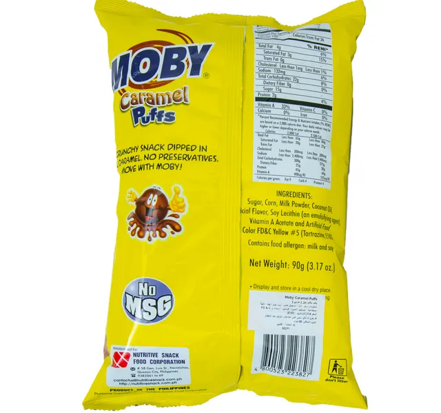 Moby Caramel Puff 90 G