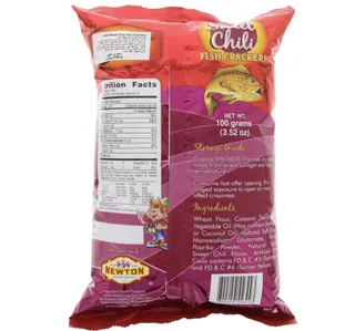 Newton Lala Sweet Chili Fish Crackers 100 G