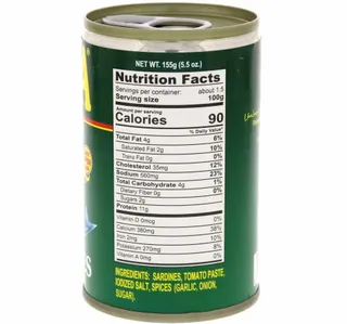 Mega Sardines in Tomato Sauce 155 g