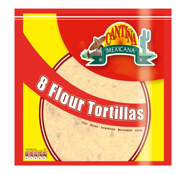 Cantina Mexicana Flour Tortillas 340 g