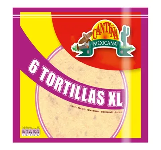 Cantina Mexicana Tortillas Large 6 Pcs 360 G