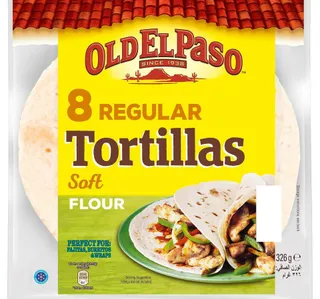 Old El Paso Soft Flour Tortillas 8 pcs 326 g