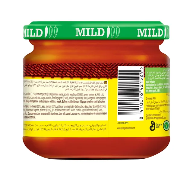 Old El Paso Chunky Salsa Dip Mild 312 G