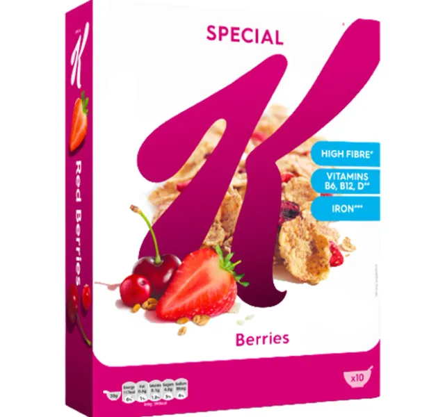 Kelloggs Specialk Red Berries Cereal 325 G
