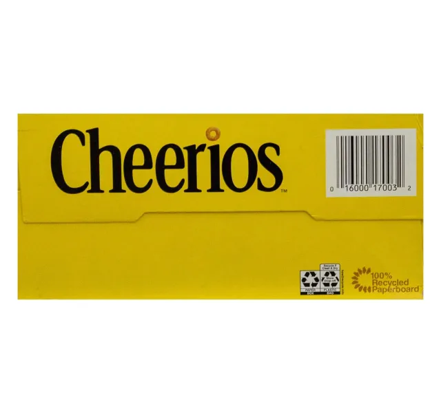 General Mills Cheerios Toasted Whole Grain Oat Cereal 510 G