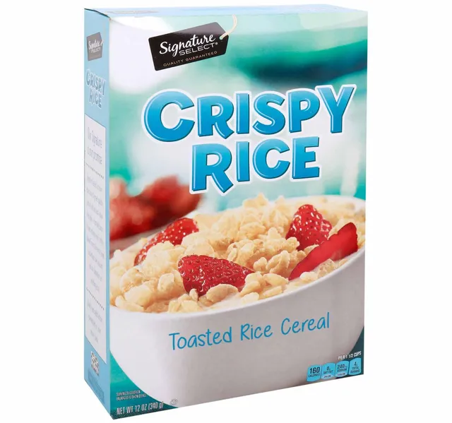 Signature Select Crispy Rice Toasted Rice Cereal 340 g