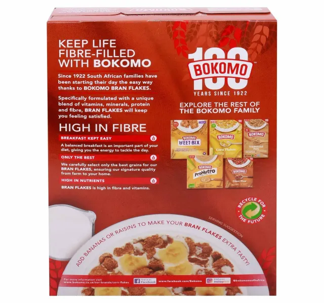 Bokomo Wheat Bran Flakes 500 G