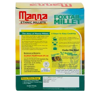 Manna Foxtail Millet 500 g