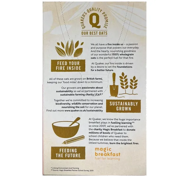 Quaker Oat So Simple Original 270 G