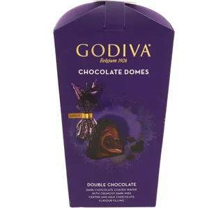 Godiva Chocolate Domes Double Chocolate 130 G