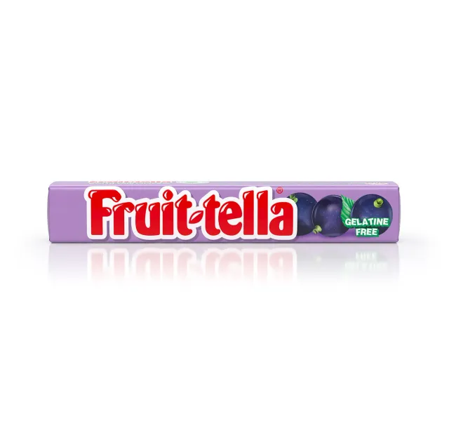 Fruittella Juicy Chewy Candy Sweet Blackcurrant Flavour 324 G