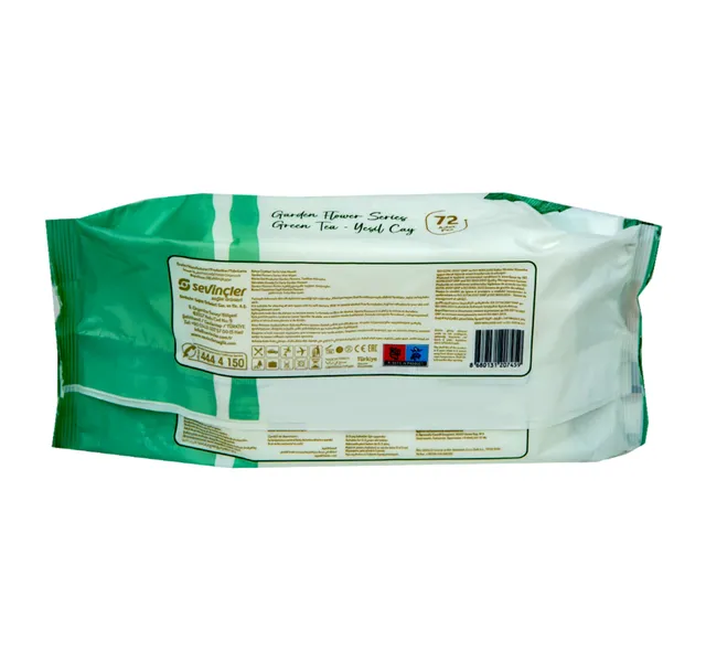 Giggles Green Tea Wet Wipes 72 Pcs