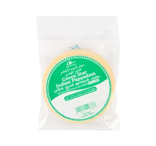 Green Star Indian Pappadam 30pcs
