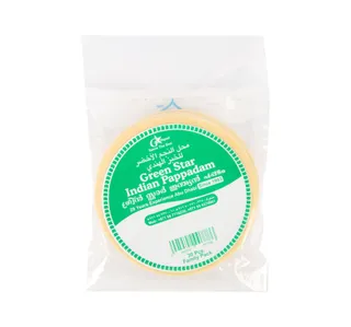 Green Star Indian Pappadam 30pcs