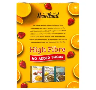 Heartland No Added Sugar Gluten Free Corn Flakes 350 G