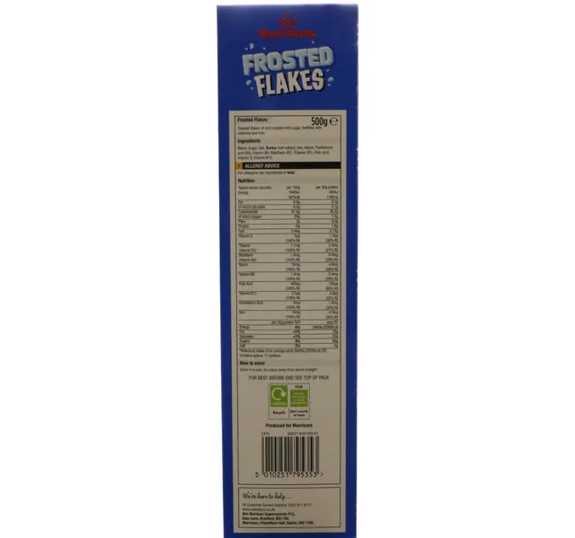 Morrisons Frosted Flakes 500 G