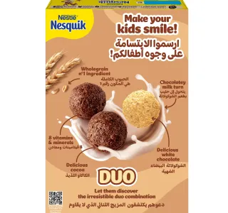 Nestle Nesquik Duo Breakfast Cereal 335 g