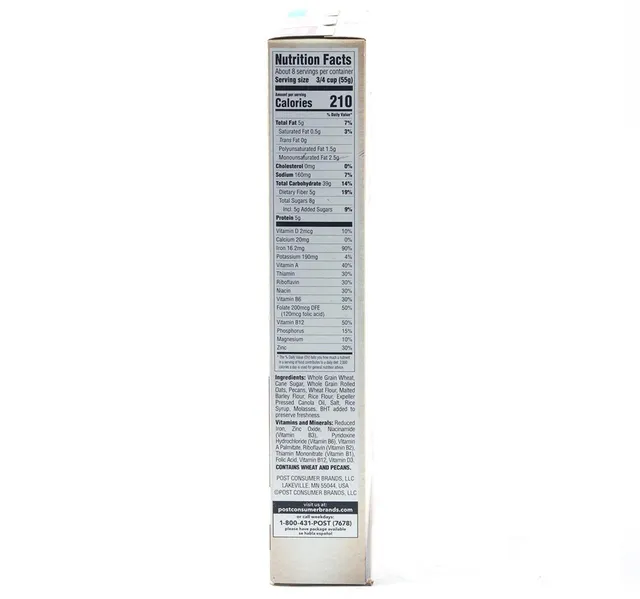 Post Great Grains Cereal Crunchy Pecans 453 G