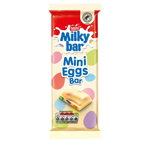Nestle Milkybar Mini Eggs Bar 100 G