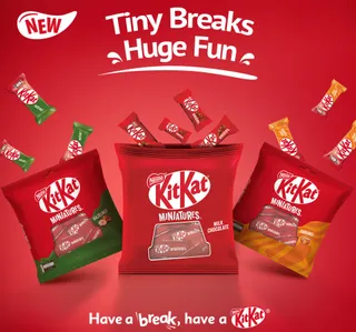 Nestle KitKat Miniatures Hazelnut 10pcs 107 g