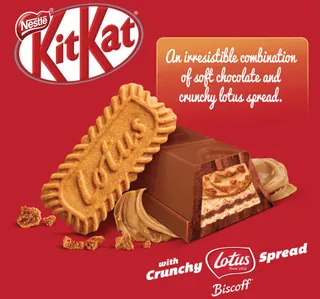 Nestle Kitkat Chunky With Lotus Biscoff 41 5 G