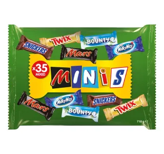 Galaxy Best Of Minis Chocolate Bag 35 Pcs 710 G