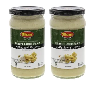 Shan Ginger Garlic Paste Value Pack 2 310 G