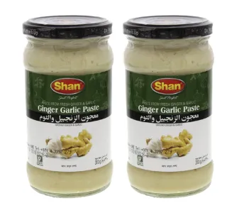 Shan Ginger Garlic Paste Value Pack 2 310 G