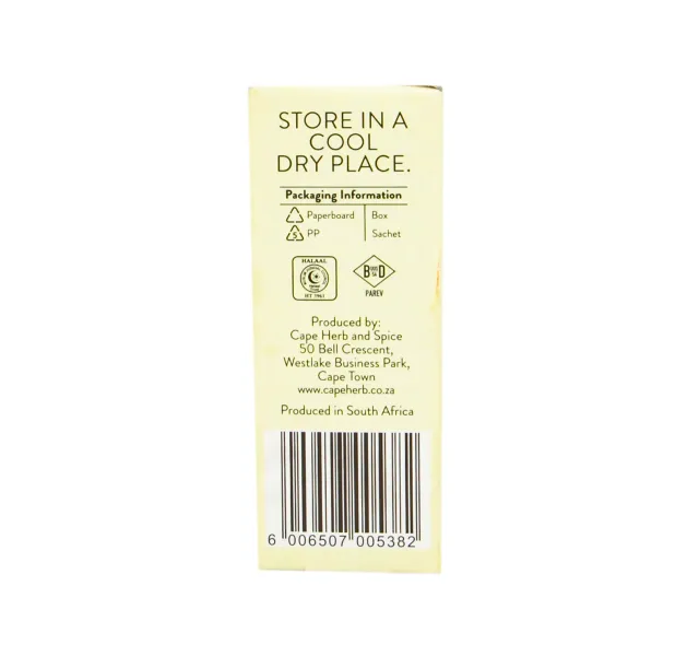 Cape Herb Spice Cape Malay Curry Spice 50 G