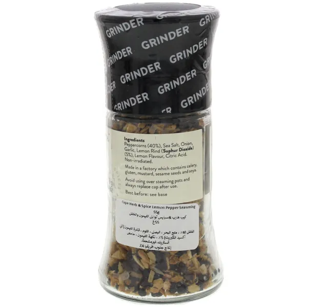 Cape Herb Spice Lemon Pepper Seasoning 55 G