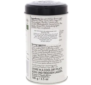 Cape Herb Spice Rub Mediterranean Roasts Seasoning 100 G