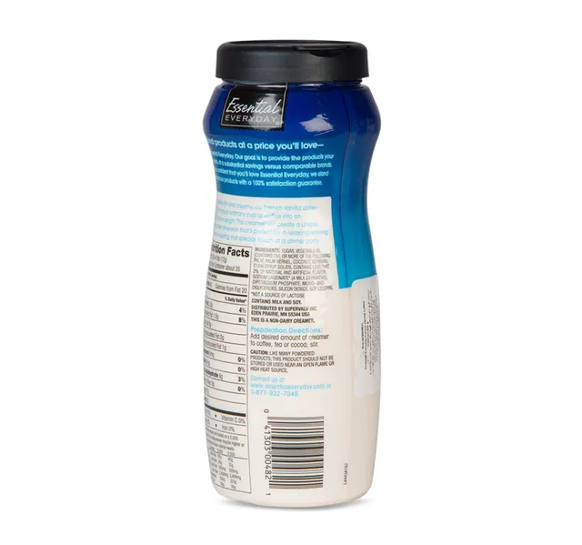 Essential Everyday Coffee Creamer French Vanilla 425 G