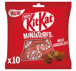 Nestle Kitkat Miniatures Milk Chocolate 10pcs 110 G