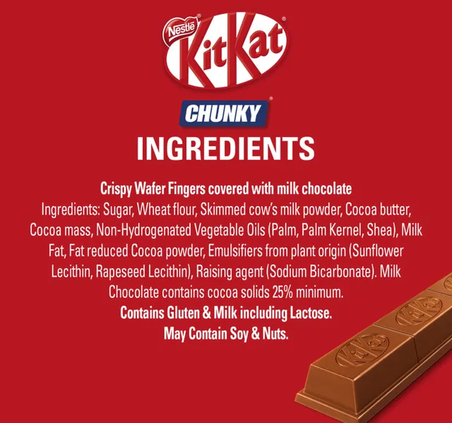 Nestle Kitkat Chunky Chocolate Wafer 40 G