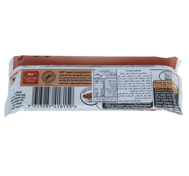 Nestle Aero Bubbles Milk Chocolate 36 G
