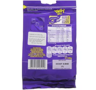 Cadbury Twirl Bites Chocolate 109 g