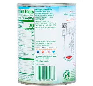 Dole Pineapple Chunks 567 G