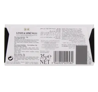 Lindt Excellence Rich Dark Chocolate 85% Cocoa 35 g