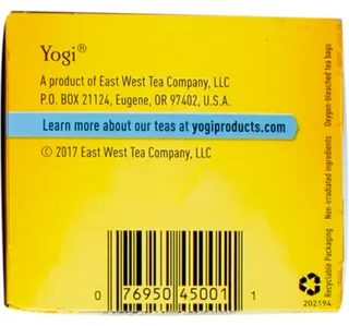 Yogi Bedtime Caffeine Free Tea 16 pcs