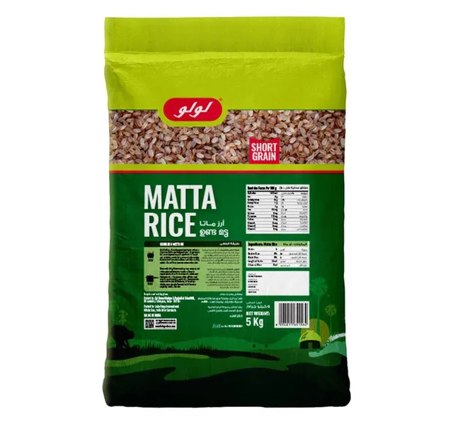 Lulu Short Grain Matta Rice 5 Kg