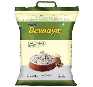 Daawat Devaaya Basmati Rice Value Pack 5 Kg