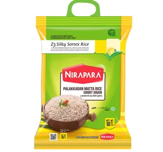 Nirapara Z3 Silky Sorted Palakkadan Matta Rice 10 Kg