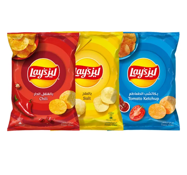 Lay's Chips Assorted Value Pack 3 x 155 g