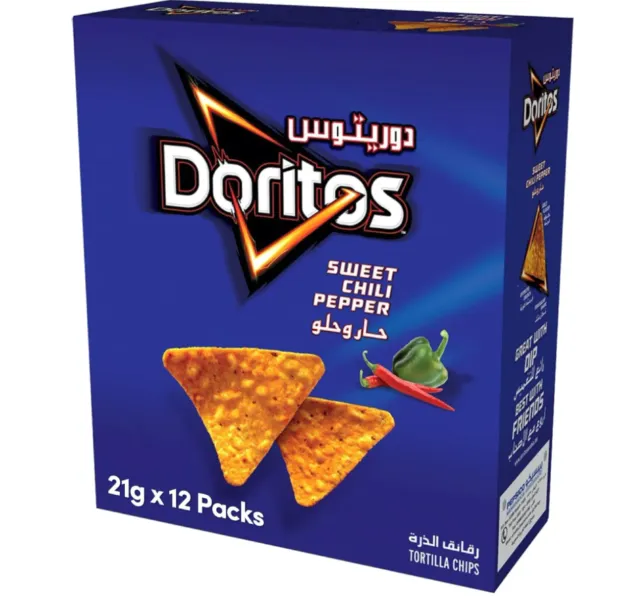Doritos Tortilla Chips Assorted Value Pack 12 21 G