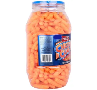 Herrs Cheese Curls Barrel